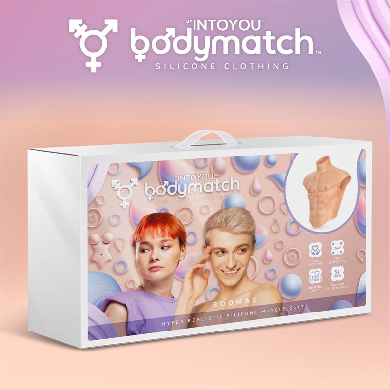 BODYMATCH - BOOMAX HYPER REALISTIC MUSCLE SUIT LIQUID SILICONE SIZE S