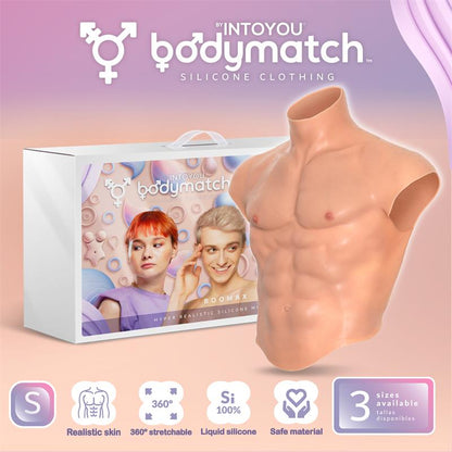 BODYMATCH - BOOMAX HYPER REALISTIC MUSCLE SUIT LIQUID SILICONE SIZE S