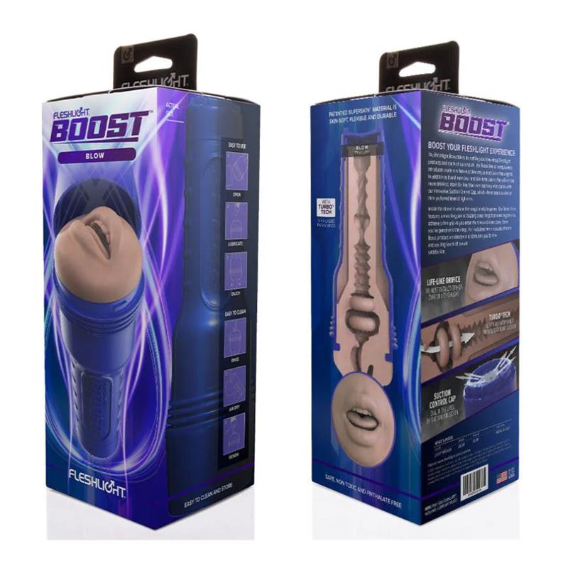 FLESHLIGHT - BOOST BLOW MASTURBATOR MOUTH