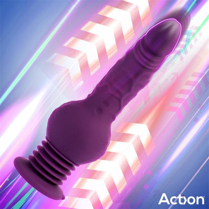 ACTION - BOOSTER ULTRA JET THRUSTER VIBRATOR WITH POWERFULL SUCTION CUP