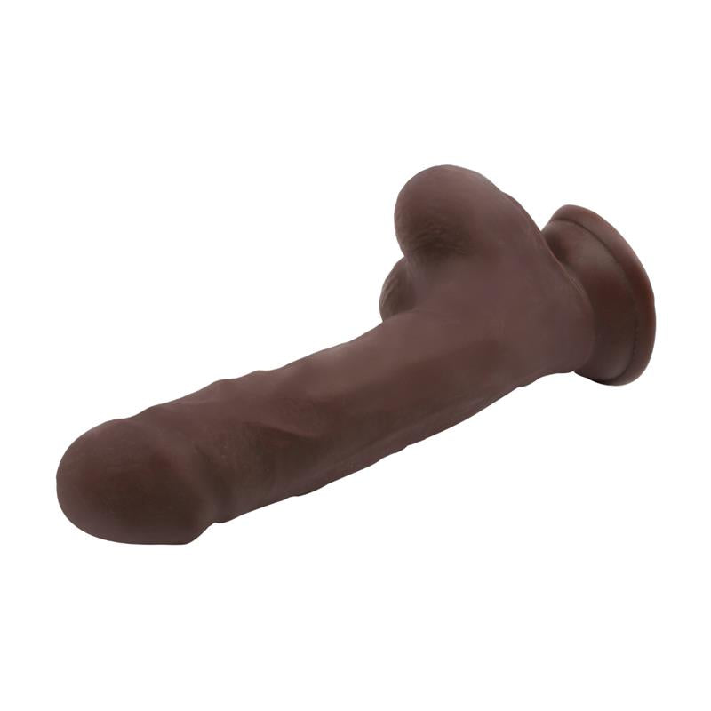 CHISA - DILDO DE DOBLE DENSIDAD PLACER SIN LÍMITES MARRÓN 20CM