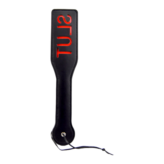 BOUND TO PLEASE - SLUT SPANKING PADDLE BLACK