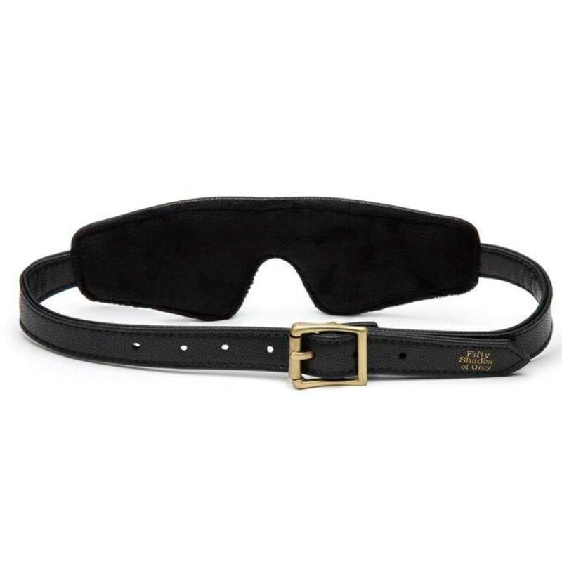 FIFTY SHADES OF GREY - BOUND TO YOUR SYNTHETIC LEATHER BLINDFOLD
