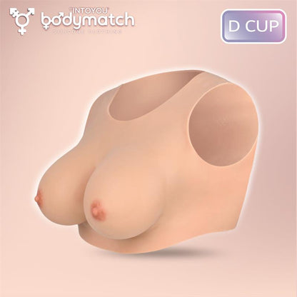 BODYMATCH - BOWIE REALISTIC BREAST FORM D CUP LIQUID SILICONE