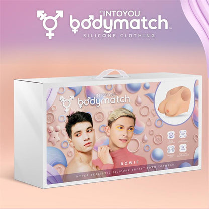 BODYMATCH - BOWIE REALISTIC BREAST FORM E CUP LIQUID SILICONE
