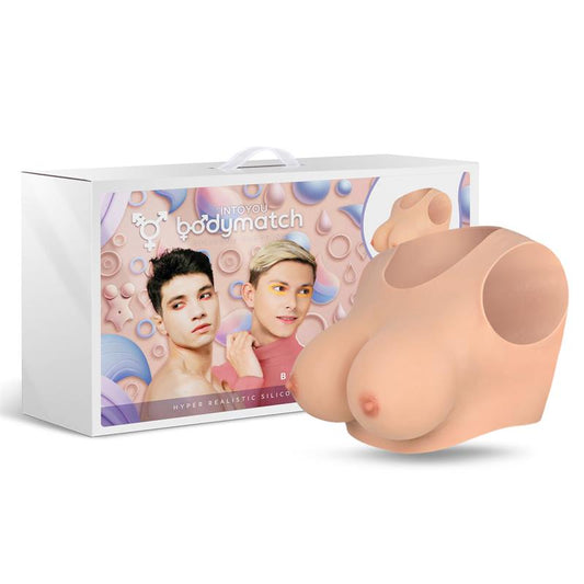 BODYMATCH - BOWIE REALISTIC BREAST FORM E CUP LIQUID SILICONE