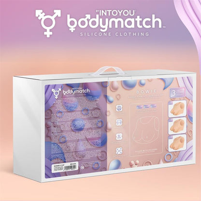BODYMATCH - BOWIE REALISTIC BREAST FORM E CUP LIQUID SILICONE