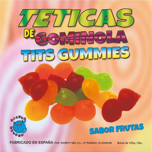 DIVERTY SEX - BOX OF FRUIT FLAVORED GUMMIES