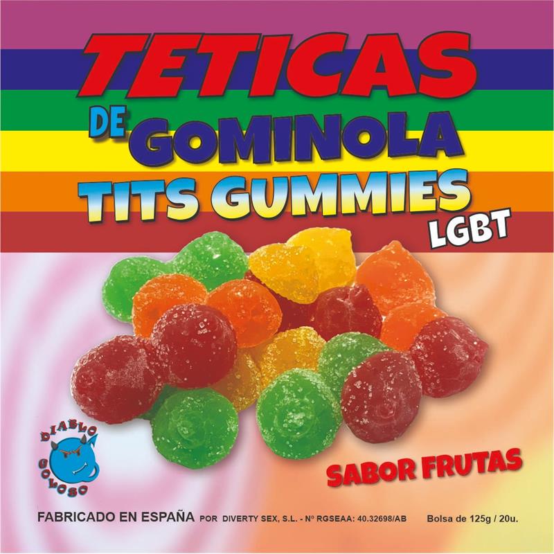 DIVERTY SEX - BOX OF FRUIT FLAVORED GUMMIES