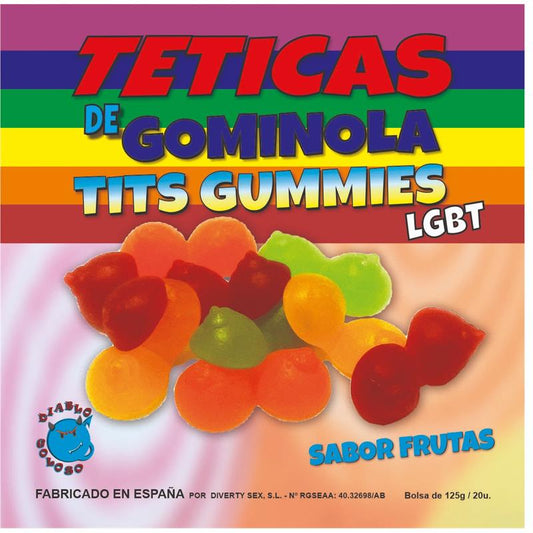 DIVERTY SEX - BOX OF FRUIT FLAVORED GUMMIES