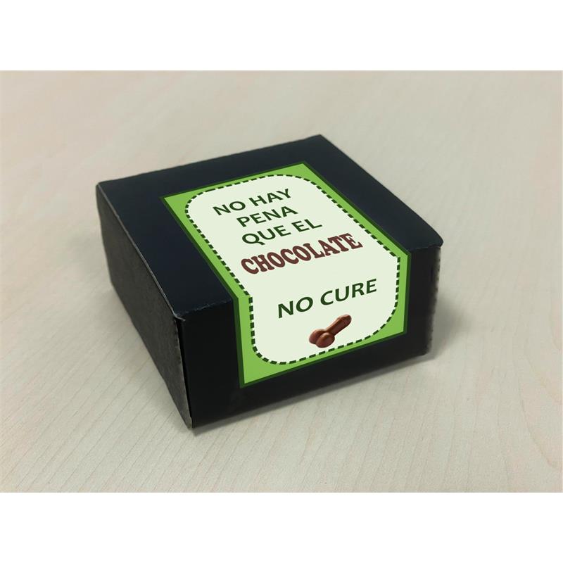DIVERTY SEX - BOX WITH 8 PENIS-SHAPED PURE CHOCOLATES