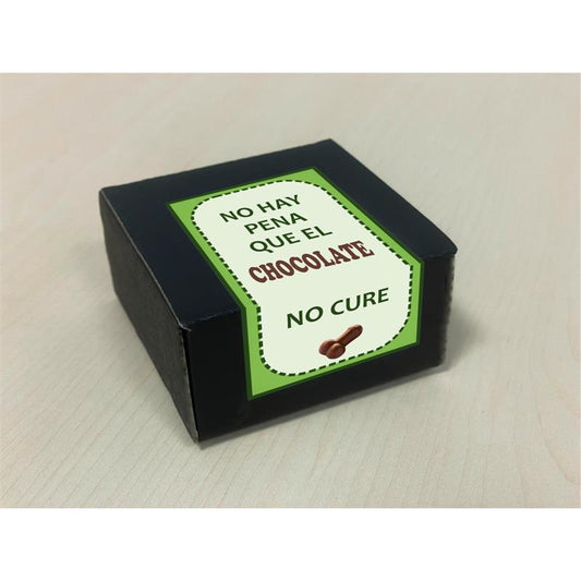 DIVERTY SEX - BOX WITH 8 PENIS-SHAPED PURE CHOCOLATES