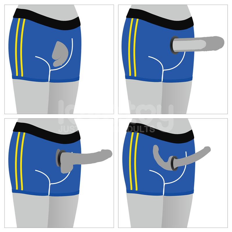 LOVETOY - BOXER BRIEFS/UNDERWEAR SIZE L 36-39