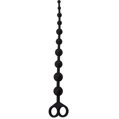 CHISA - BOYFRIEND BEADS 30.8 X 2.4 CM SILICONE BLACK