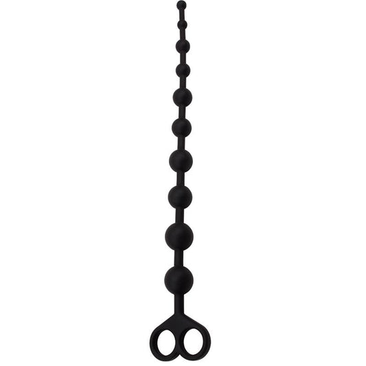 CHISA - BOYFRIEND BEADS 30.8 X 2.4 CM SILICONE BLACK