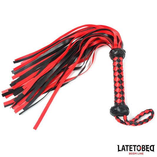 LATETOBED BDSM LINE - BRAIDED FLOGGER 49 CM