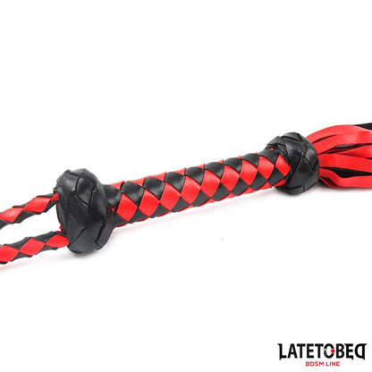 LATETOBED BDSM LINE - BRAIDED FLOGGER 49 CM