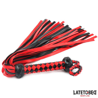LATETOBED BDSM LINE - BRAIDED FLOGGER 49 CM
