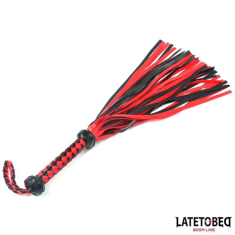 LATETOBED BDSM LINE - BRAIDED FLOGGER 49 CM