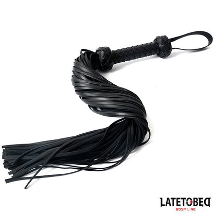 LATETOBED BDSM LINE - BRAIDED FLOGGER 64.5 CM