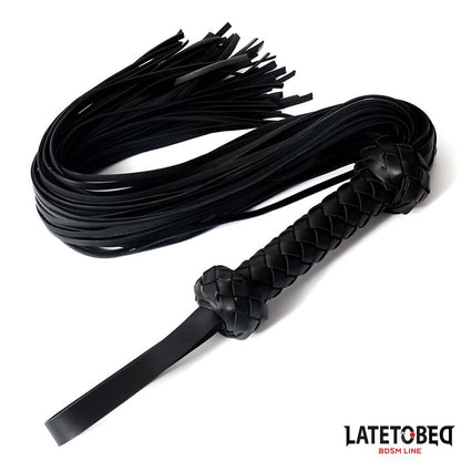 LATETOBED BDSM LINE - BRAIDED FLOGGER 64.5 CM