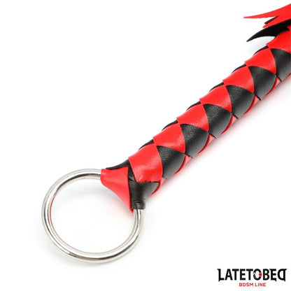 LATETOBED BDSM LINE - BRAIDED FLOGGER 85 CM