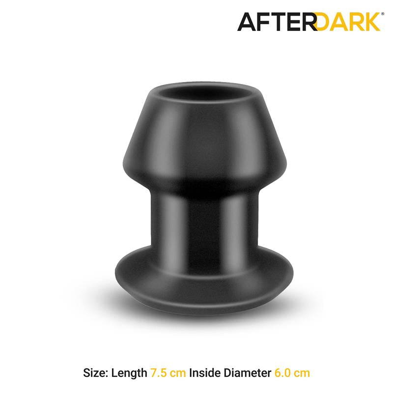 AFTERDARK - BRAM OPEN HOLLOW ANAL PLUG SIZE S