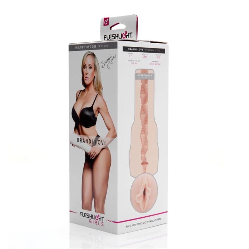 FLESHLIGHT - BRANDI LOVE HEARTTHORB MASTURBATOR VAGINA