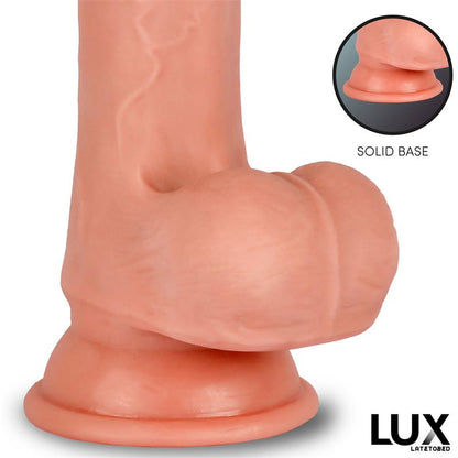 LUX - BRANT TRIPLE DENSITY DILDO WITH BALLS 7.6