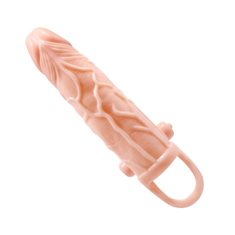 PRETTYLOVE - BRAVE MAN PENIS SLEEVE WITH VIBRATION