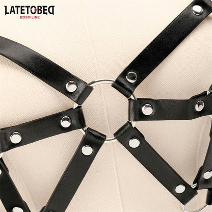 LATETOBED BDSM LINE - BREAST HARNESS ADJUSTABLE