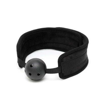BONDAGE PLAY - BREATHABLE GAG BALL BLACK