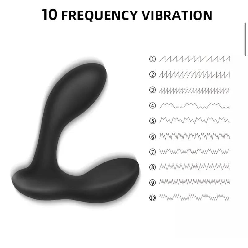 TARDENOCHE - BRETT PROSTATE MASSAGER REMOTE CONTROL USB LIQUID SILICONE