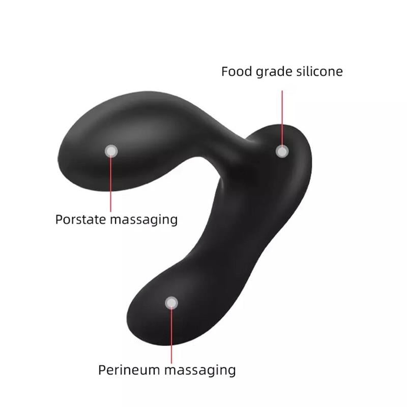 TARDENOCHE - BRETT PROSTATE MASSAGER REMOTE CONTROL USB LIQUID SILICONE