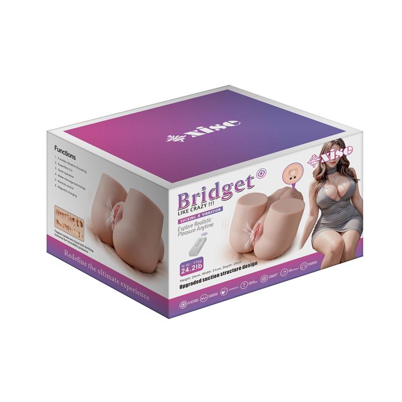 XISE - BRIDGET TORSO WITH VIBRATION AND SUCKION EFECT 11 KG