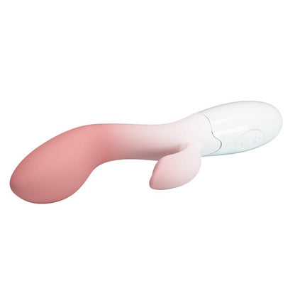 PRETTY LOVE - BRIGHTY G-SPOT VIBRATOR + CLITORIS STIMULATOR 30 VIBRATIONS PINK