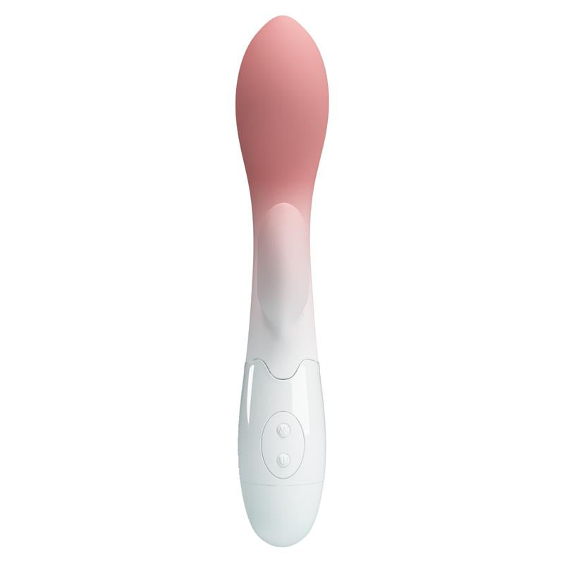 PRETTY LOVE - BRIGHTY G-SPOT VIBRATOR + CLITORIS STIMULATOR 30 VIBRATIONS PINK