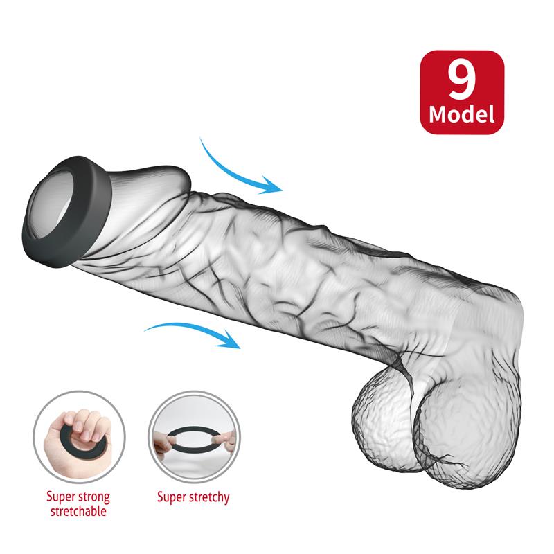 CRAZY BULL - BRODAN COCK RING SILICONE MOD 9