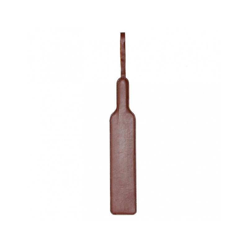 BONDAGE PLAY - BROWN LEATHER PADDLE