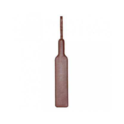 BONDAGE PLAY - BROWN LEATHER PADDLE