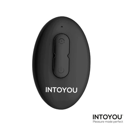 INTOYOU - BRUCE PROSTATE MASSAGER 360º WITH DOUBLE COCKRING WITH VIBRATION