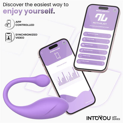 INTOYOU APP SERIES - BULBY EGG VIBRATOR WITH APP LAVANDER