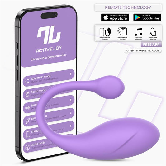 INTOYOU APP SERIES - BULBY EGG VIBRATOR WITH APP LAVANDER