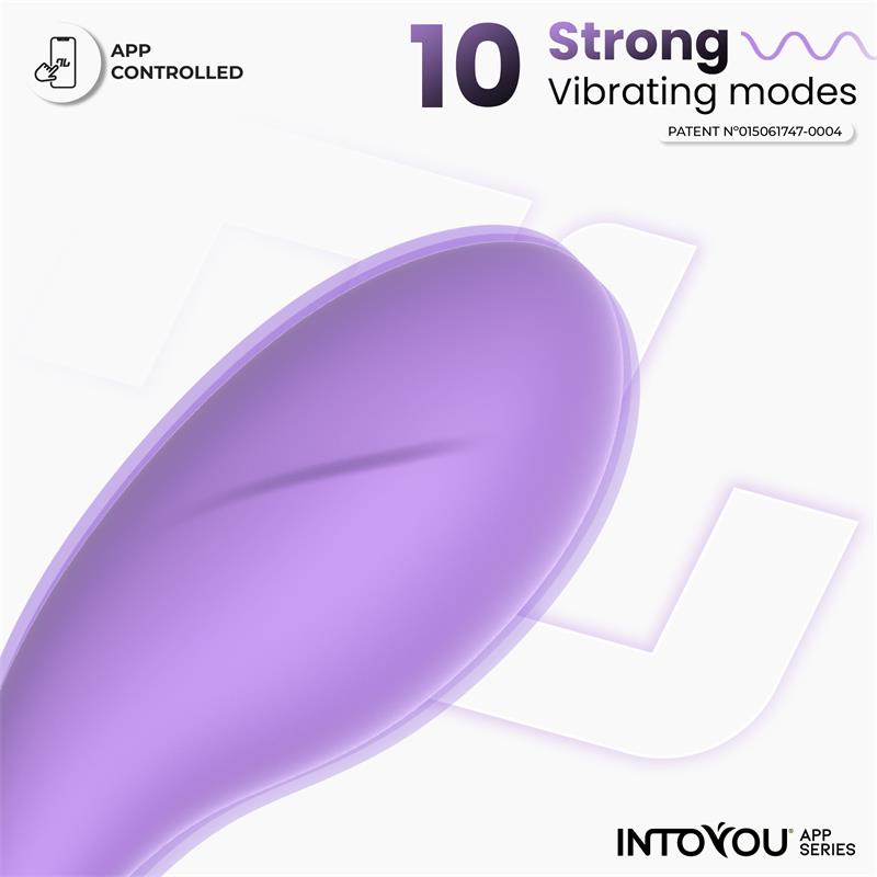 INTOYOU APP SERIES - BULBY EGG VIBRATOR WITH APP LAVANDER