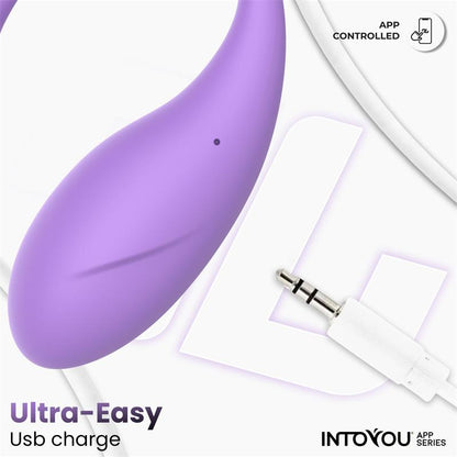 INTOYOU APP SERIES - BULBY EGG VIBRATOR WITH APP LAVANDER