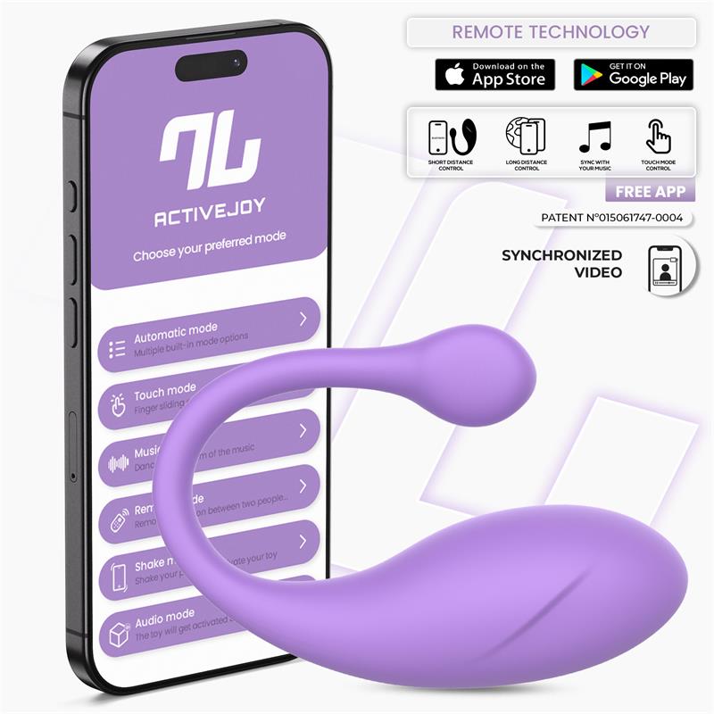 INTOYOU APP SERIES - BULBY EGG VIBRATOR WITH APP LAVANDER