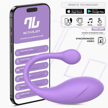 INTOYOU APP SERIES - BULBY EGG VIBRATOR WITH APP LAVANDER