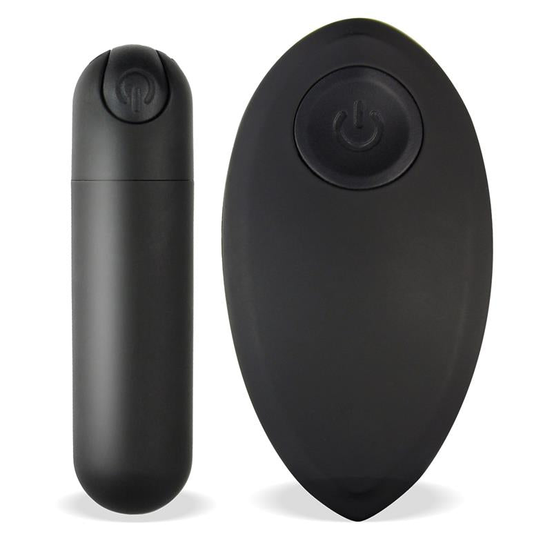 TARDENOCHE - BULLER VIBRATING BULLET REMOTE CONTROL USB SILICONE BLACK