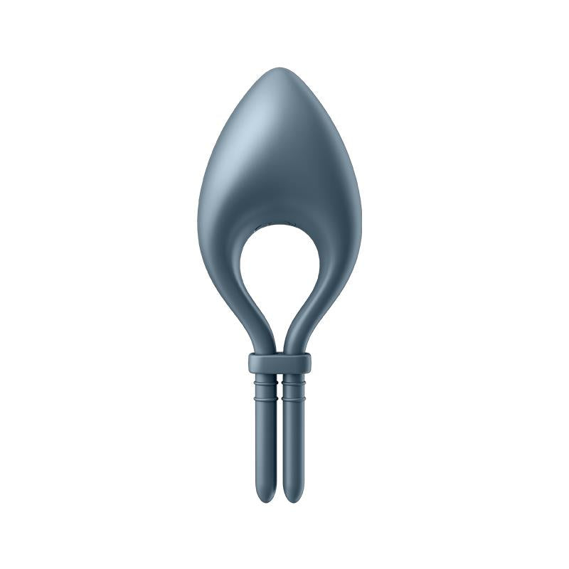 SATISFYER - BULLSEYE PENIS RING WITH APP