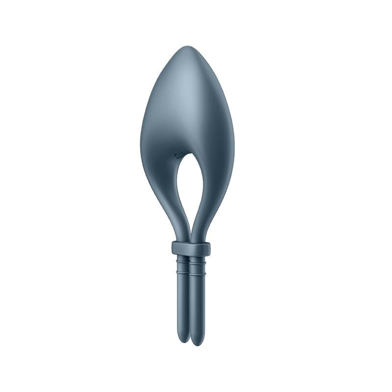 SATISFYER - BULLSEYE PENIS RING WITH APP